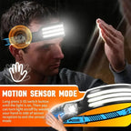 USB Rechargeable Induction COB LED Headlamp Waterproof