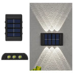 Solar LED Dusk to Dawn Wall Light for Garden & Patio Decor