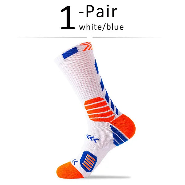 Elite Sport Compression Socks Running Cycling Basketball Socks Men