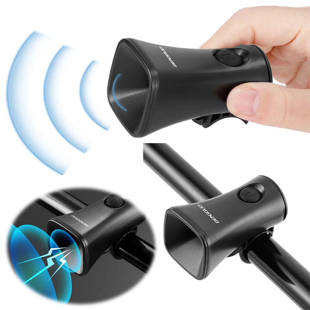 120dB Electric Bike Horn 5 Sound Safety Alarm Bell for Bicycle