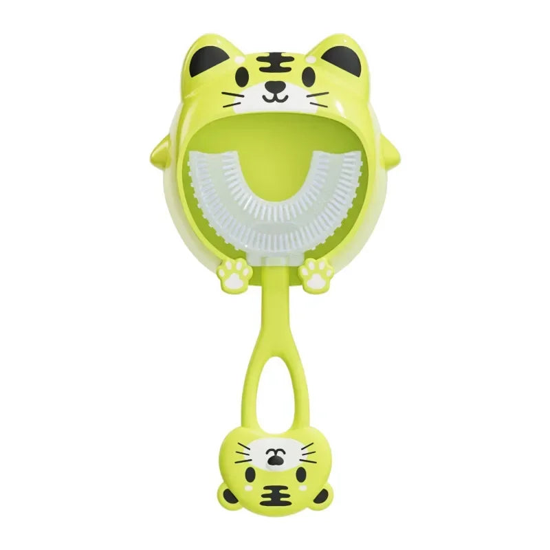 360° U Shape Baby Toothbrush Soft Silicone Kids Teeth Brush