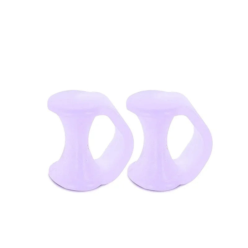2pcs Silicone Toe Separators Bunion & Foot Care UK