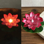 LED Floating Lotus Flower Lights for Pool & Garden Decor