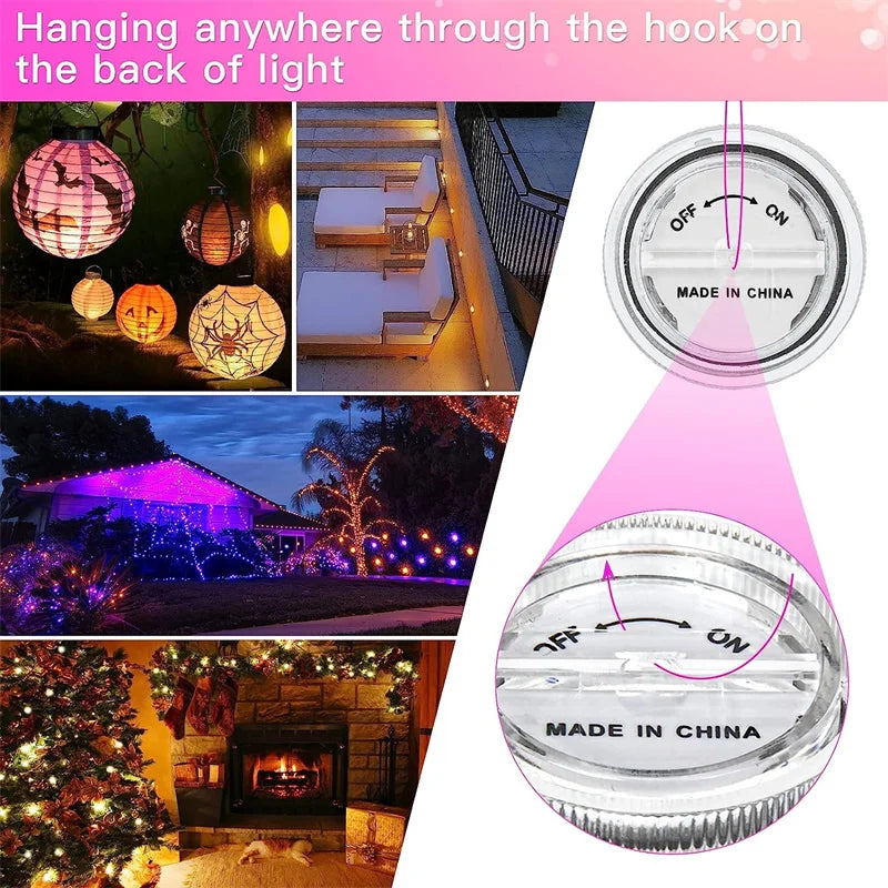 Submersible RGB LED Underwater Lights with Remote Control