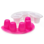 Nail Art Soak Bowl Polish Remover Tray Manicure Tool UK