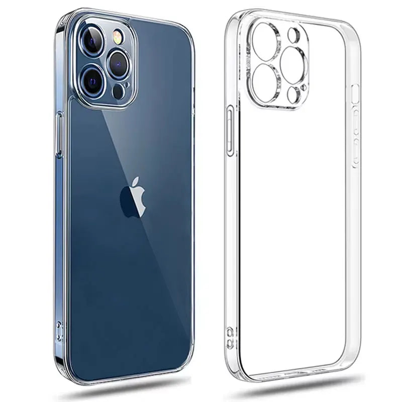 Ultra Thin Clear Case for iPhone 17 16 15 14 13 12 11 Pro Max Cover