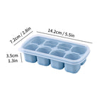 Mini Silicone Ice Cube Tray UK 8 Grid Ice Mold With Lid| Whisky Ice Maker