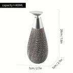 Creative Retro Ceramic Soap Dispenser Pump Bottle for Bathroom & Kitchen