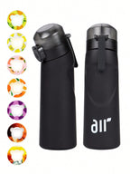 Air Water Bottle with Flavor Pods Leakproof Sports Cup