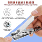 Stainless Steel Nail Clipper Fingernail & Toenail