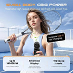 Mini Portable Fan UK 3000mAh 5-Speed USB Rechargeable Fan