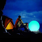 LED Glowing Inflatable Beach Ball for Pool & Party Games