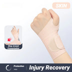 Ultra Thin Adjustable Wrist Support Strap for Pain Relief & Gym Use