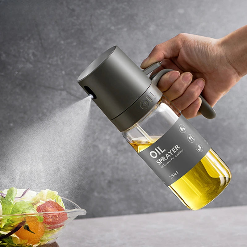 250ml Oil Spray Bottle Glass Olive Oil Sprayer for Cooking Main image