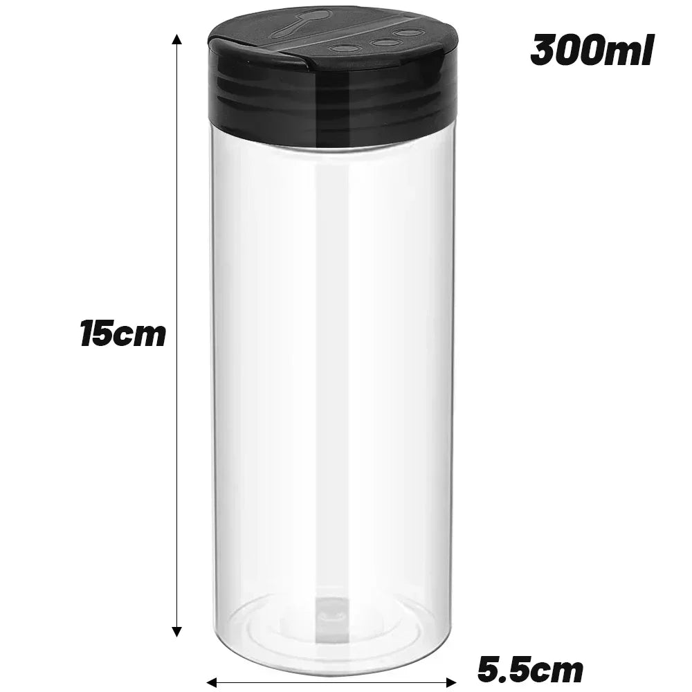 Plastic Spice Jars with Shaker Lids