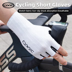 Half Finger Cycling Gloves Breathable Anti Slip MTB Wrist Support