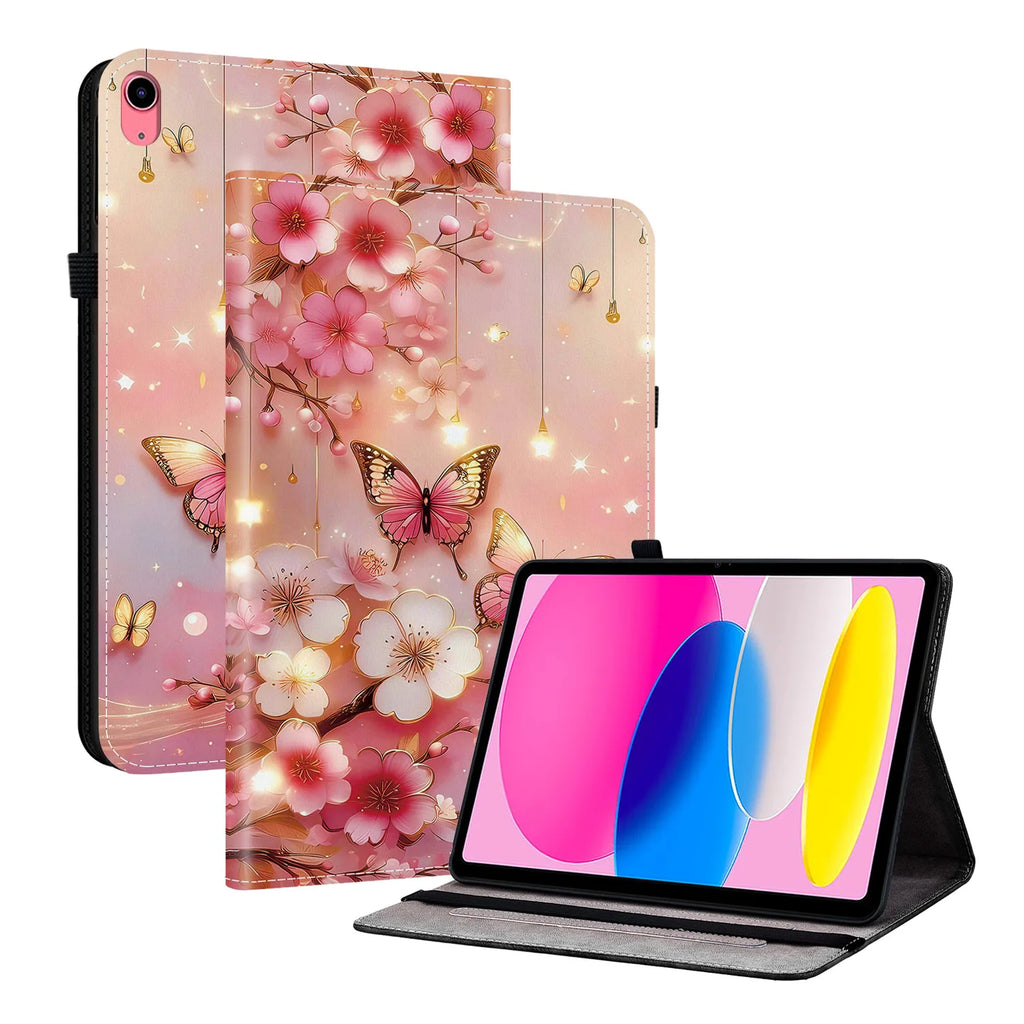 Leather Flip Case for iPad Air 11 13 A16 11th Pro 11 Mini 6 Cover