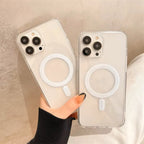 MagSafe Clear Magnetic Case for iPhone 11 12 13 14 15 16 Pro Max