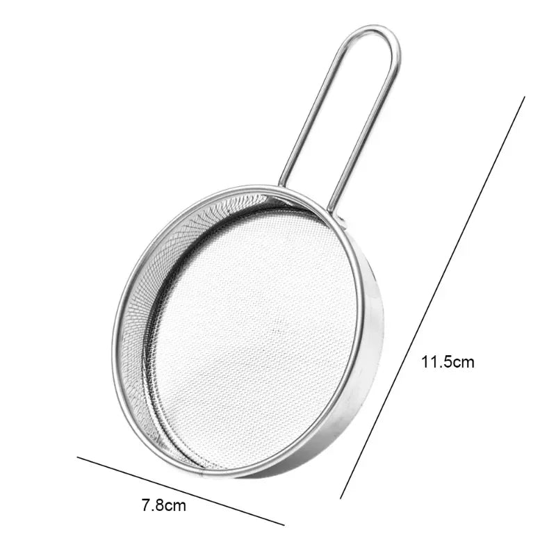Stainless Steel Flour Sifter Fine Mesh Sieve