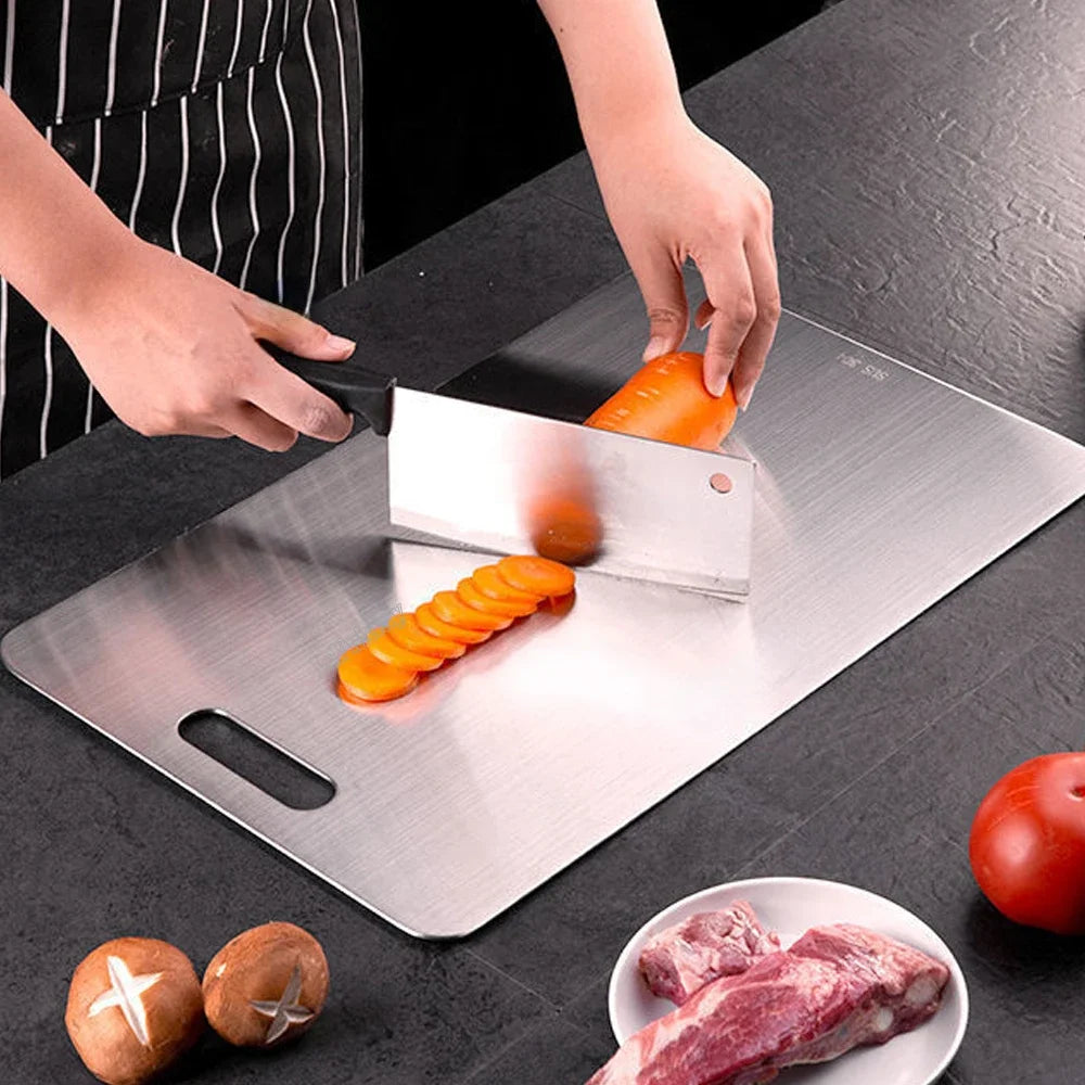 316 Stainless Steel Cutting Board Double-Sided