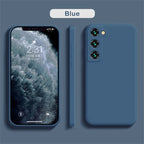 Luxury Liquid Silicone Case for Samsung Galaxy S20 S21 S22 S23 S24 S25