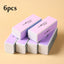 4 Sides Sponge Nail Buffer Professional Manicure Polishing Block