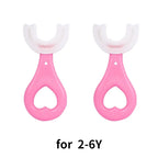 Baby 360° U Shape Toothbrush Soft Silicone Kids Teeth Brush