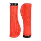 MTB Bike Handlebar Grips Anti-Slip Lock-On Soft Rubber Pair
