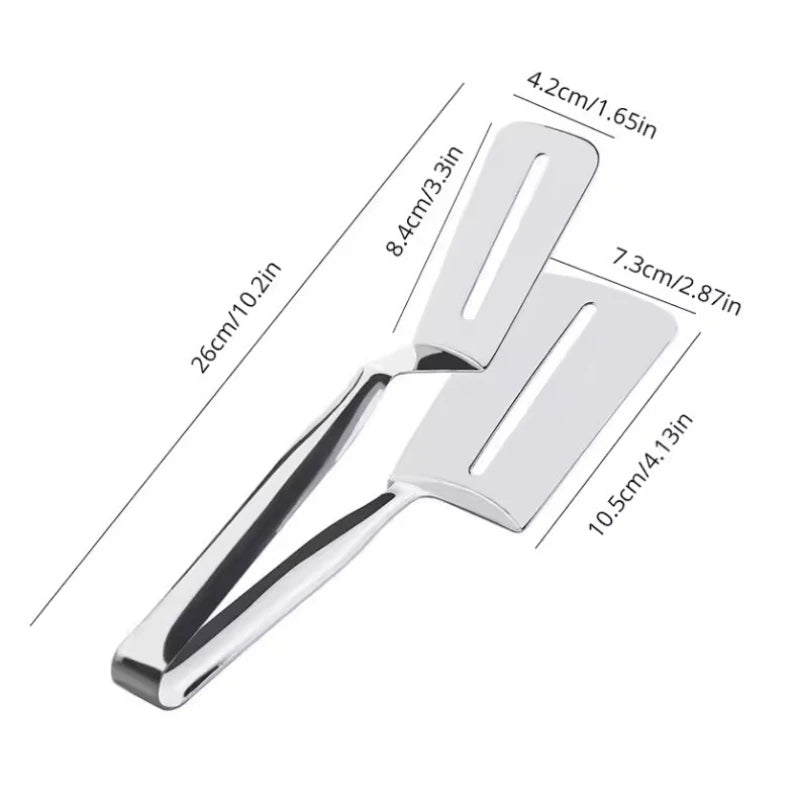 304 Stainless Steel Kitchen Tongs UK Steak BBQ Food Clip Tool