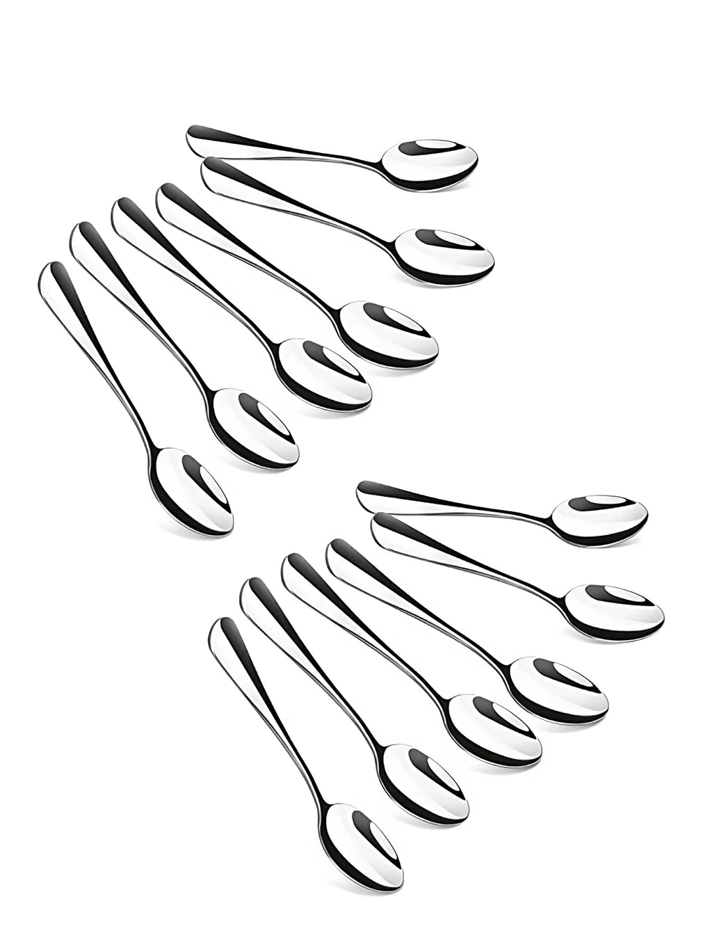 Espresso Spoon Stainless Steel – Mini Coffee & Dessert Spoon 4.7 Inch