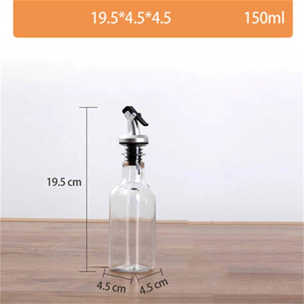 Oil Pot Bottle Leak-Proof Kitchen Seasoning Dispenser
