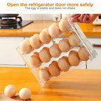 3 Layer Egg Holder Fridge Side Door Organizer
