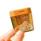 Cute Capybara Double Hole Pencil Sharpener Mini Gift