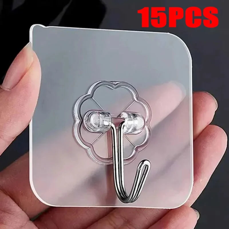 Adhesive Wall Hooks Strong Storage Hooks