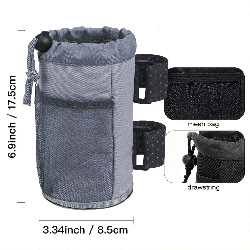 Universal Cup Holder Bike Scooter Wheelchair Stroller Drink