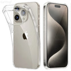 Luxury Transparent TPU iPhone Case | iPhone 11-16 Pro Max