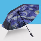 Buy Blue Sky Clouds Folding Umbrella UV Protection Parasol