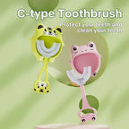 360° U Shape Baby Toothbrush Soft Silicone Kids Teeth Brush