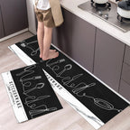 Kitchen Floor Mat UK Soft Washable Anti-Slip Area Rug