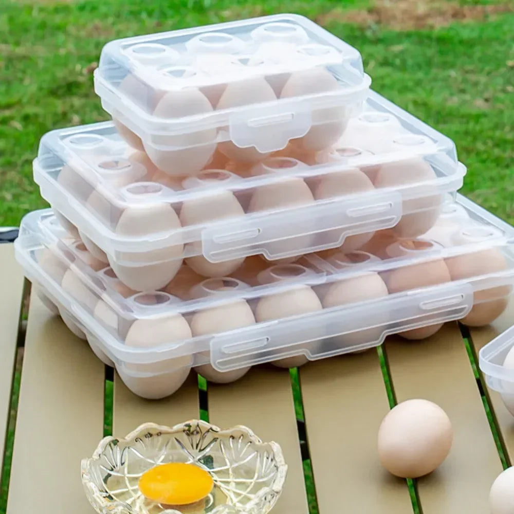 Portable Egg Storage Box Fridge Egg Holder