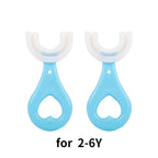 Baby 360° U Shape Toothbrush Soft Silicone Kids Teeth Brush