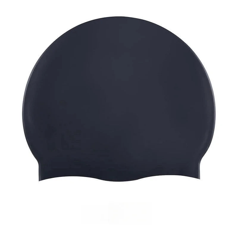 Large Silicone Swimming Cap Waterproof Ear Protection for Long Hair