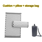 Acupressure Mat and Pillow Set Spiky Massage Mat for Back and Neck