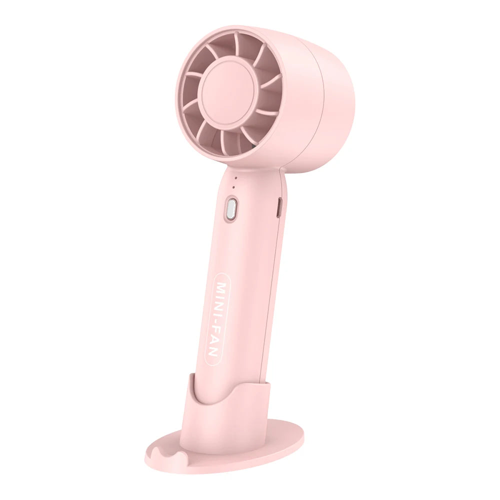 Turbo Handheld Mini Fan USB Rechargeable Portable Fan