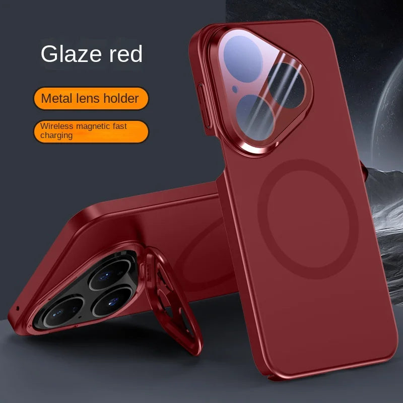 Magnetic Matte Stand Case for Huawei Pura 80 Pro & 80 Ultra
