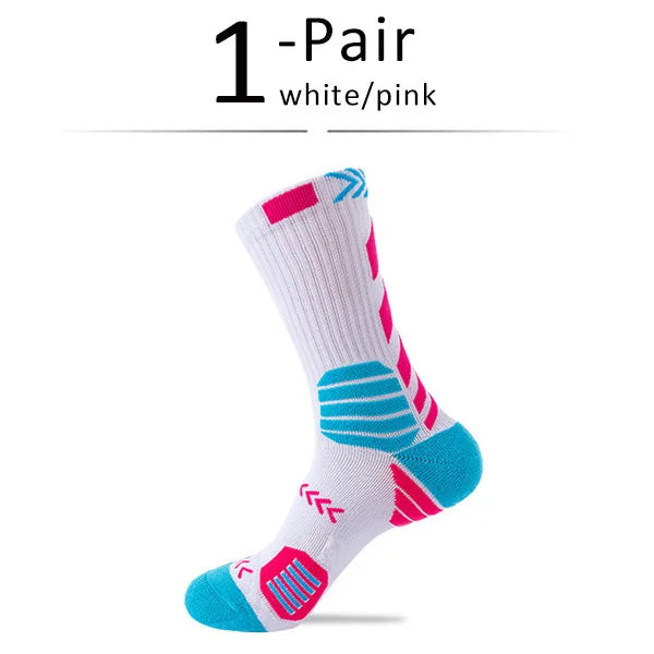 Elite Sport Compression Socks Running Cycling Basketball Socks Men