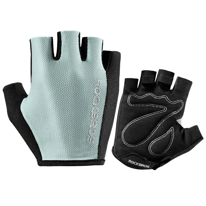 Half Finger Cycling Gloves MTB Bike Anti-Slip Breathable Gloves