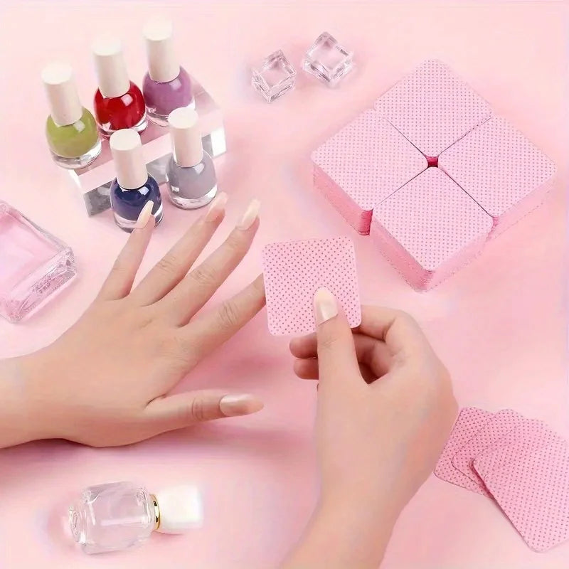 Lint-Free Nail Wipes Gel Cleanser Pads