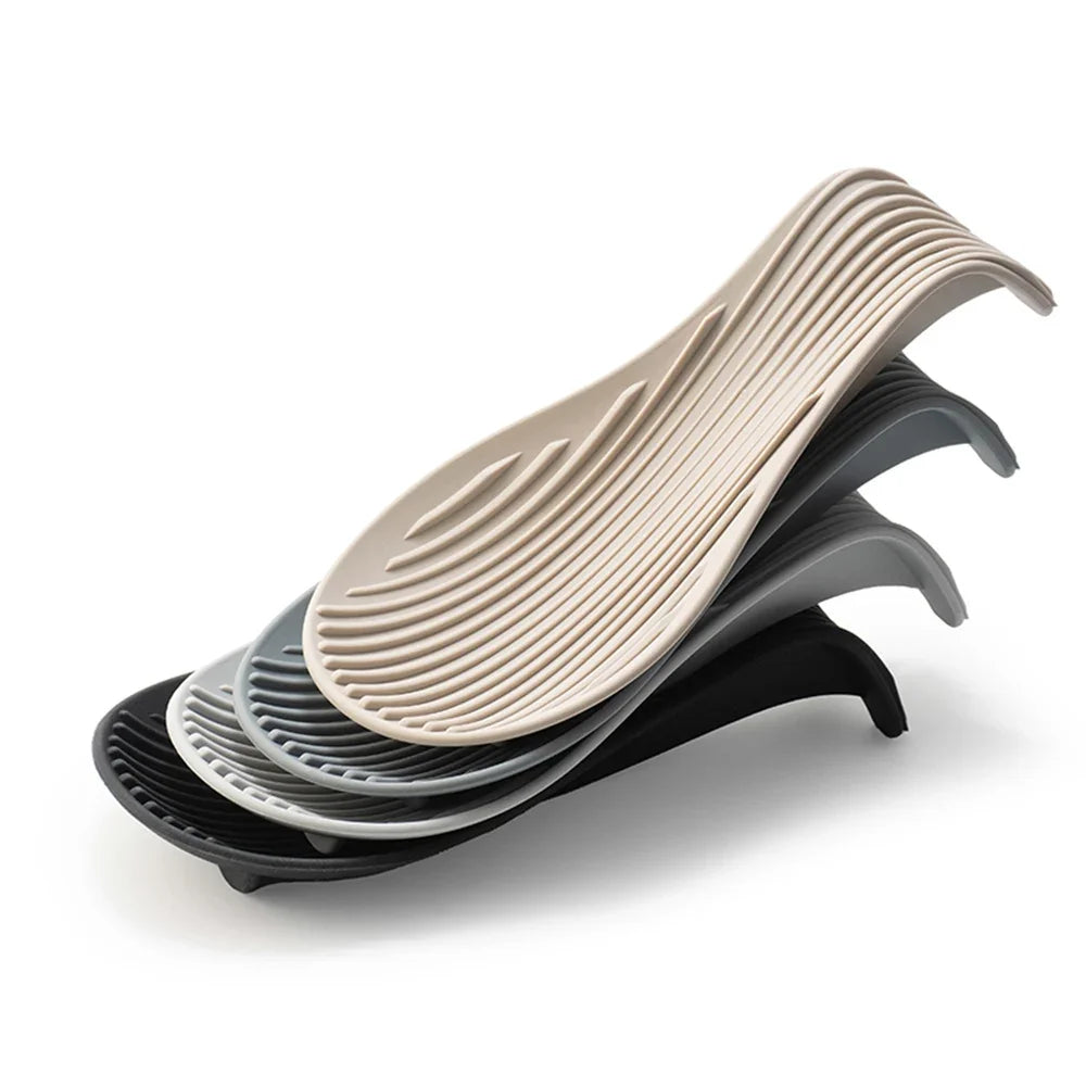 Silicone Spoon Holder Heat Resistant Rest