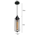 Vintage Industrial Pendant Lamp Retro Ceiling Wall Light
